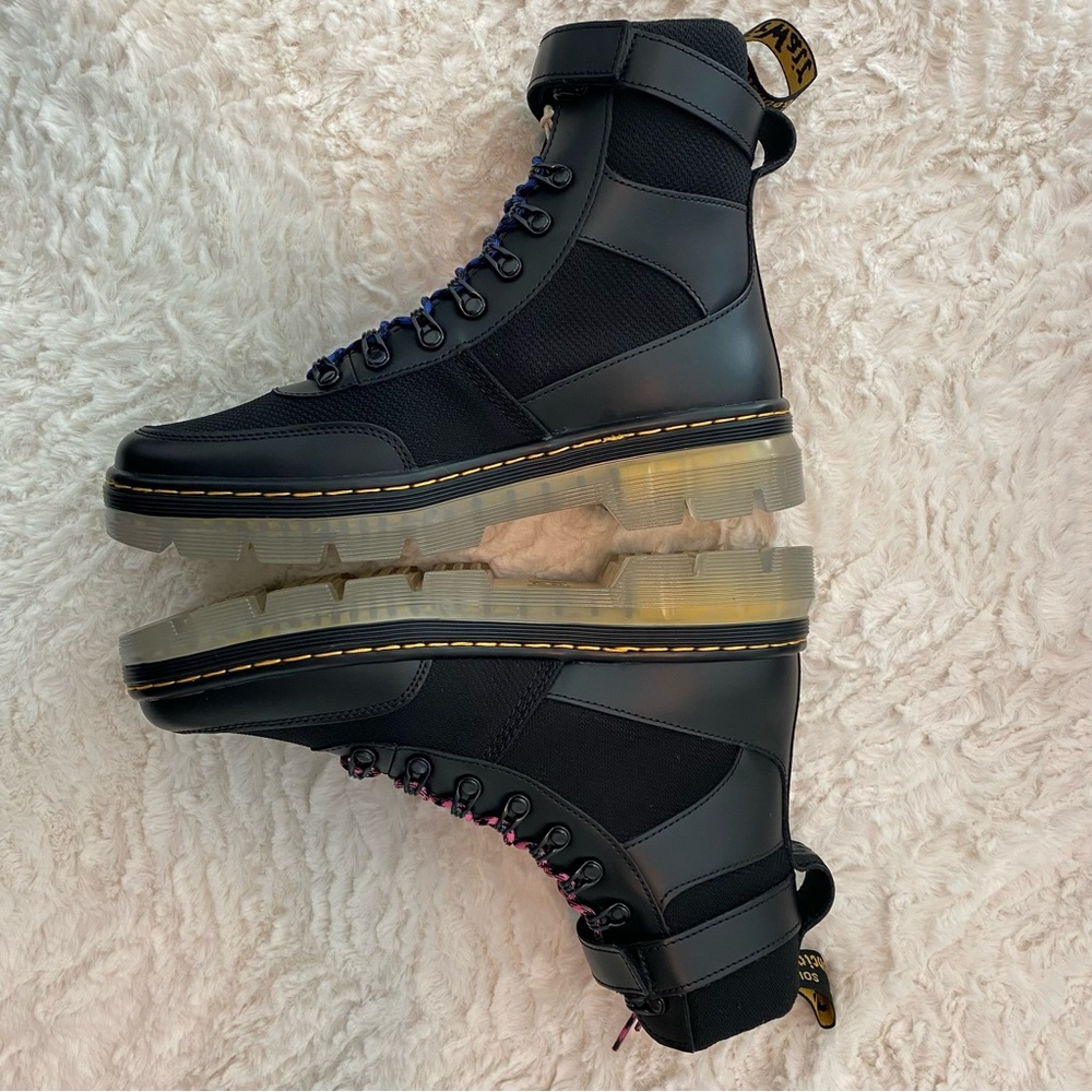 π€ππ©· ATMOS X DR MARTENS COMBS TECH ATMOS BLACK BOOTS MENS 8 WMNS 9 ππ©·π€ - Picture 7 of 16
